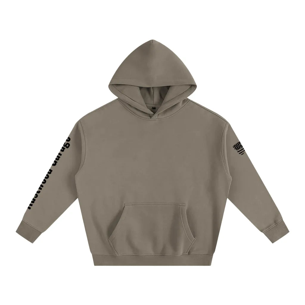 Classic Barn Logo - Oversize Fleeced Hoodie