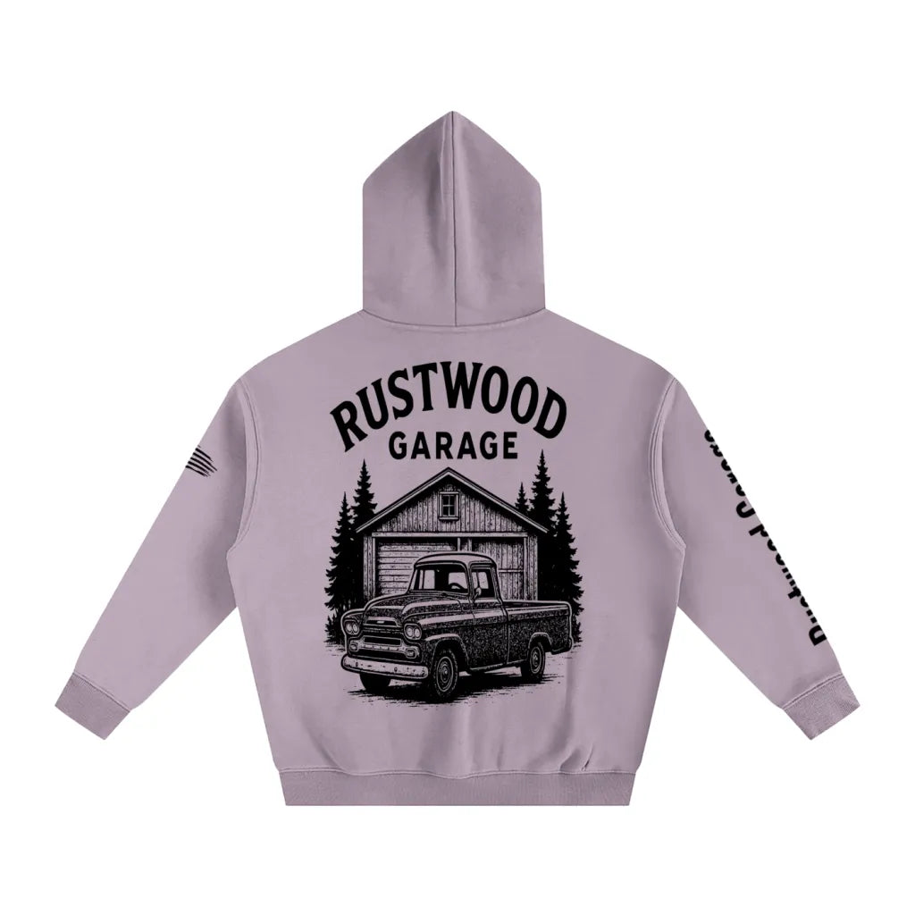 Classic Barn Logo - Oversize Fleeced Hoodie