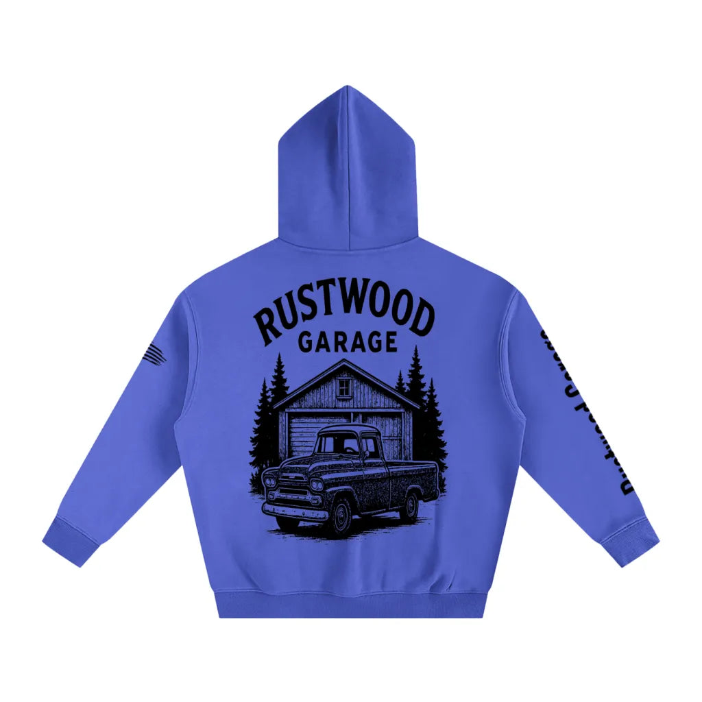 Classic Barn Logo - Oversize Fleeced Hoodie