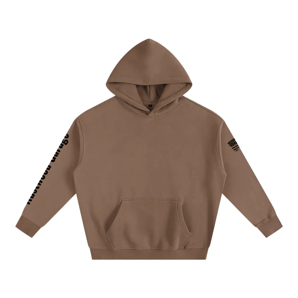 Classic Barn Logo - Oversize Fleeced Hoodie
