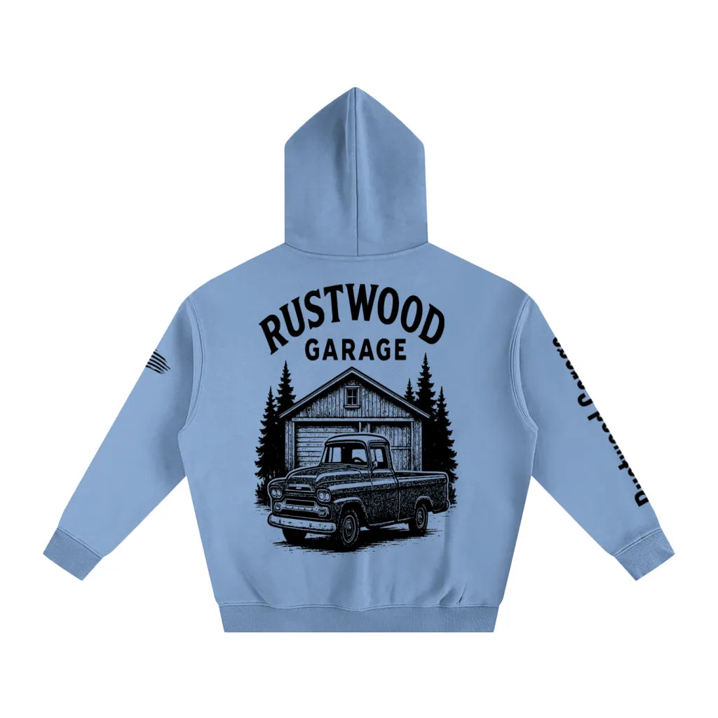 Classic Barn Logo - Oversize Fleeced Hoodie