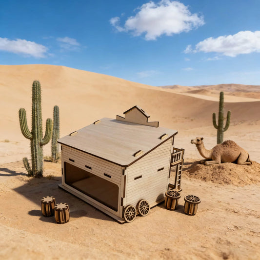 3D Wooden House Puzzle, DIY Model Kit, Handcrafted Gift, Home Decor, Birthday/Valentine's Day Gift