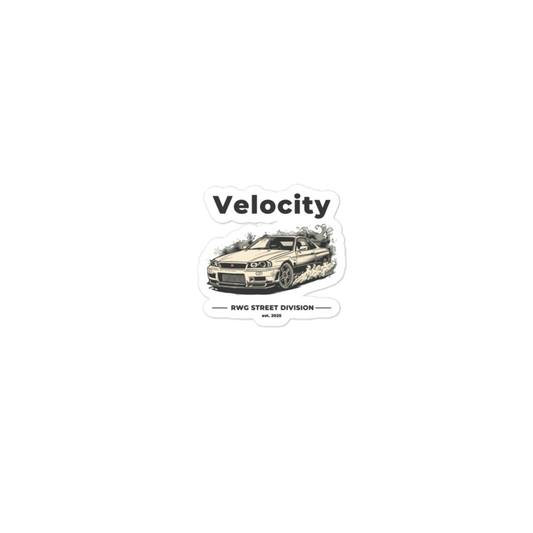 Velocity - Bubble-free stickers