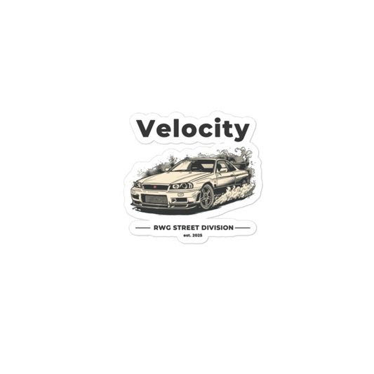 Velocity - Bubble-free stickers